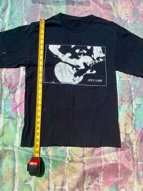 Vintage retro music band Black Graphic Men’s T-Shirt